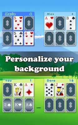 The Golf Card Game android App screenshot 1